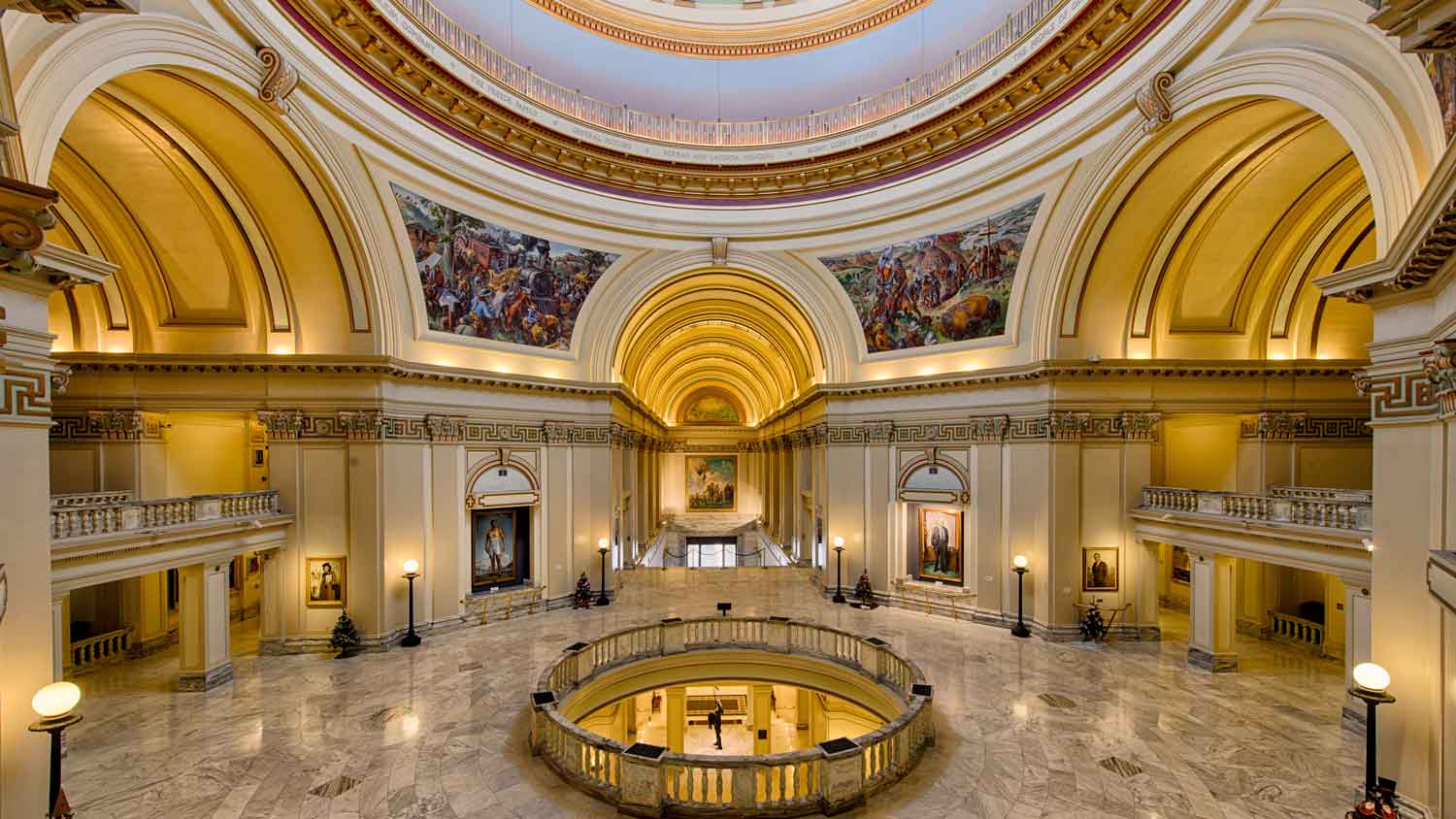Inside the Oklahoma State Capitol Building